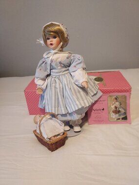 Vintage Melanie Musical Porcelain Doll by Paradise Galleries